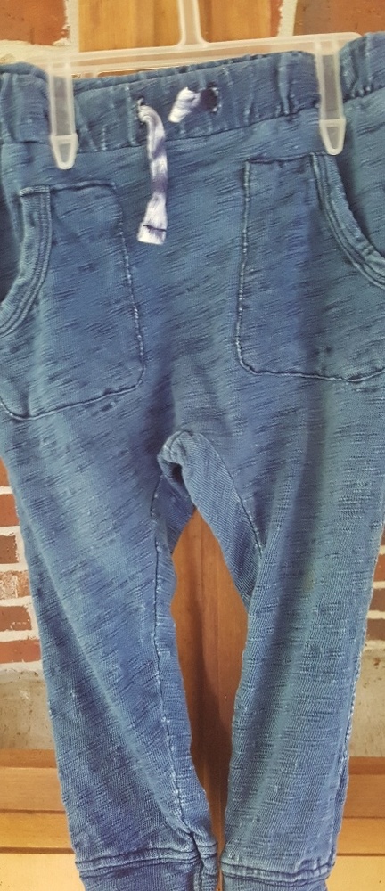 Zara baby skinny leg distressed jogger pants